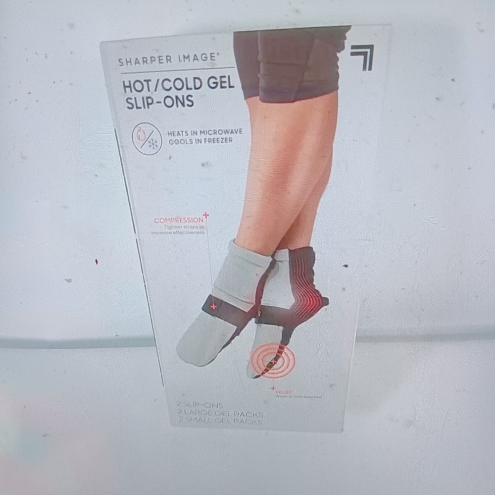 Sharper image  hot and cold slip on pain relief